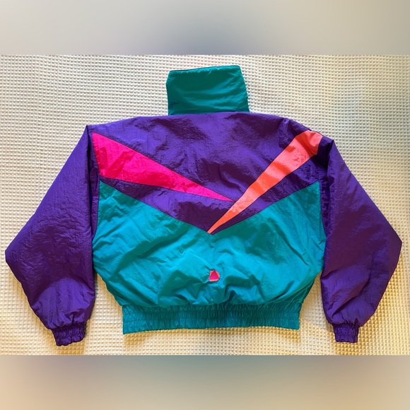 Vintage Alpine Design Goose Down Ski Jacket - Picture 15 of 16